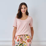Produktbild fr 'Weiches Shirt Rosa in bequemer Passform'