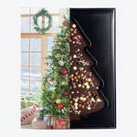 Produktbild fr 'Weihnachtliche Schokoladentafel in Tannenbaumform'