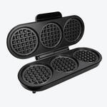Produktbild fr 'XL-Waffeleisen: Drei auf einen Streich'
