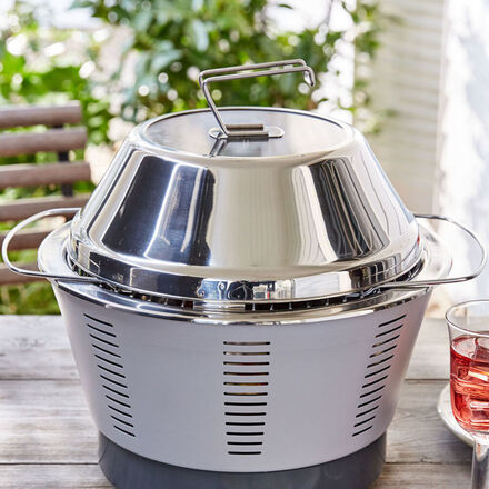 Produktbild fr '  Sichtfenster Grillhaube zu Holzkohle Tischgrill'