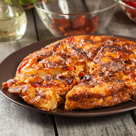 Produktbild fr ' Tortilla de patatas con chorizo - Kartoffel Tortilla mit Chorizo'