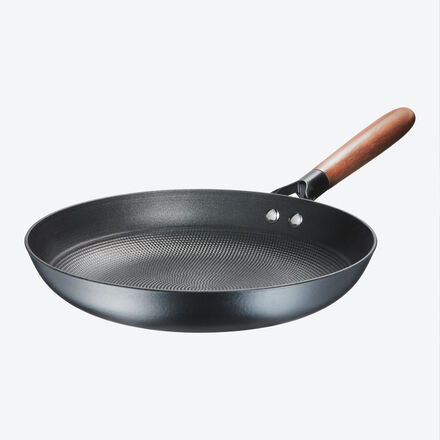 Wellenstruktur Gusseisenpfanne, Ø 28 cm