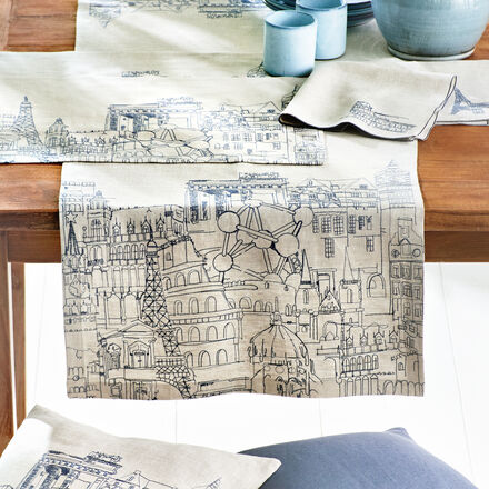 Tischläufer Europa, 50 x 150 cm