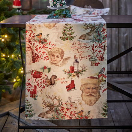 Tischläufer Winterwelt, 48 x 140 cm
