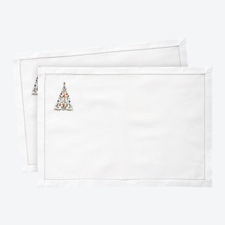 Tischset Tannenbaum, 2er Set, 33 x 48 cm
