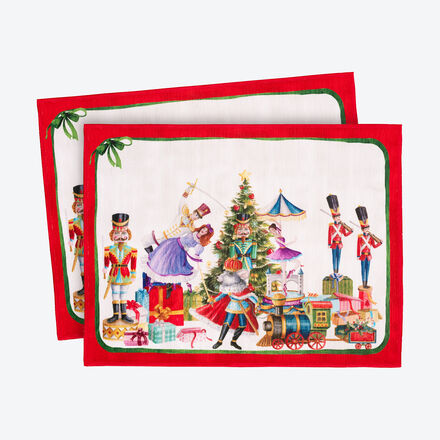 Tischset Nussknacker, 2 Stück, 37 x 48 cm