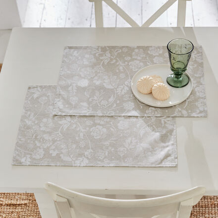 Tischset Blume, 2 Stück, 35 x 50 cm
