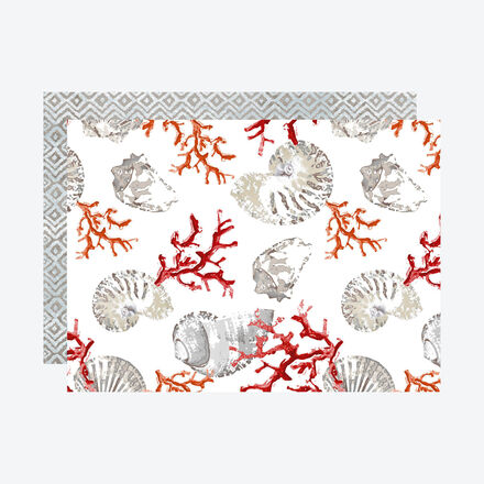 Tischset Koralle, 35 x 50 cm