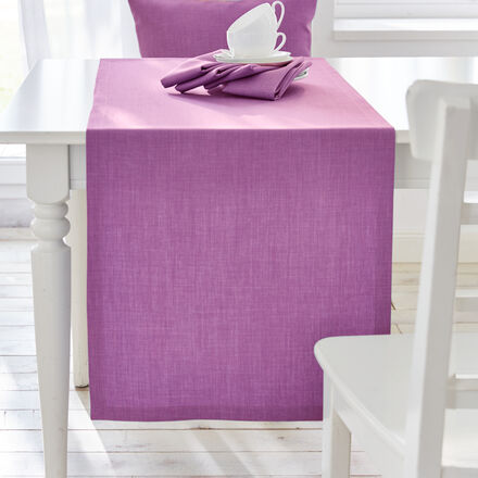 Tischläufer Uni-Fleckgeschützt, 50 x 140 cm, altrosa