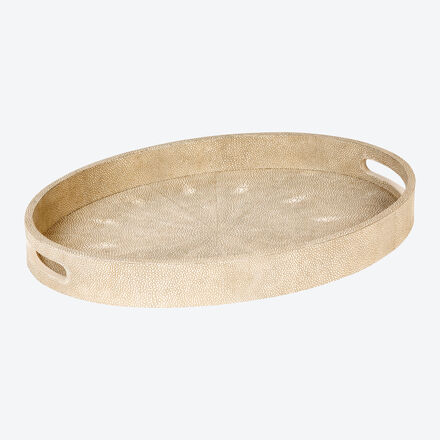 Tablett Ninon, Sand, 48 x 34 x 6 cm