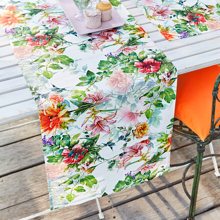 Tischläufer Bauerngarten, 50 x 150 cm
