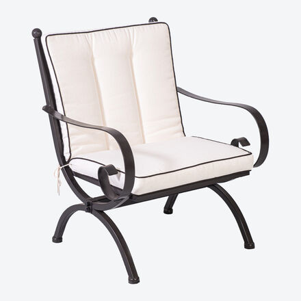 Sessel-Auflage Natur für Loungesessel Elegance