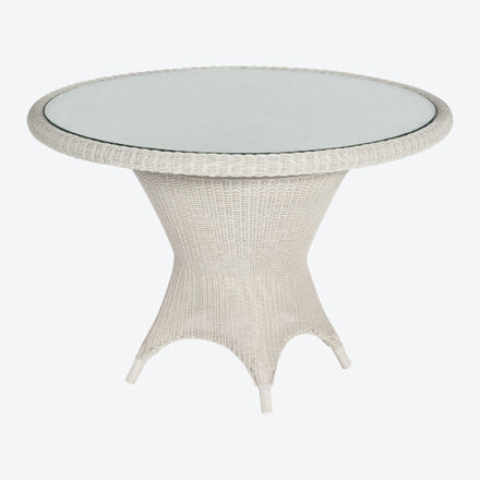 Loom-Tisch, weiß, ø 90 x 75 cm, 19 kg