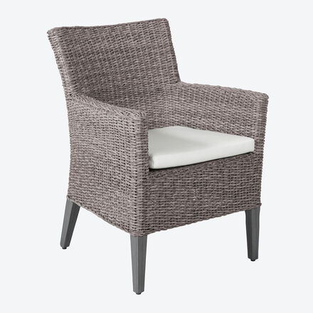 Outdoor-Sitzkissen Ecru, 49 x 49 x 6 cm, für Sessel 263HX12