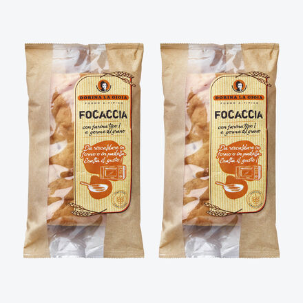 Produktbild fr '2er-Set Traditionelle, italienische Focaccia minutenschnell genieen'