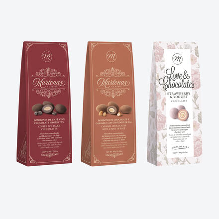 Produktbild fr '3-tlg. Set: Aromatische spanische Mandeln in zarten Schokoladenhllen'