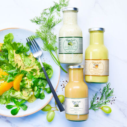 Produktbild fr '3-tlg. Set Premium-Salatdressings: Vollmundig, cremig, hocharomatisch'