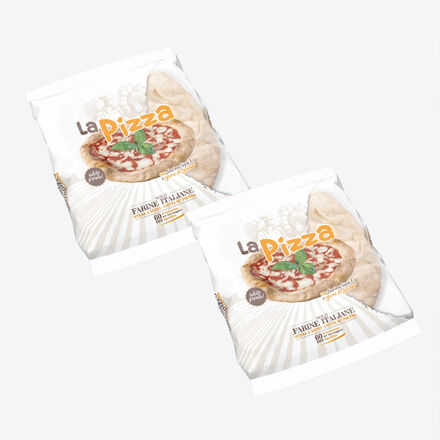 Produktbild fr '4er-Set Italienischer Pizzaboden - einfach belegen und minutenschnell backen'