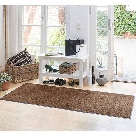 Fußmatte, 60 x 180 cm, Farbe: Nougat