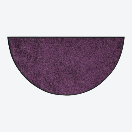 Fußmatte, 50 x 75 cm, halbrund, oliv