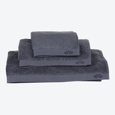 Deluxe Baumwolle/Tencel, Handtuch 50 x 100 cm, Anthrazit