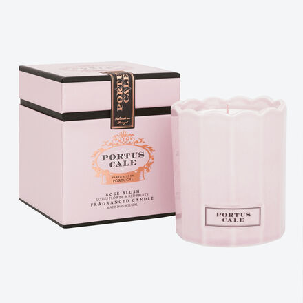 Keramik-Duftkerze Rose Blush, 210 g