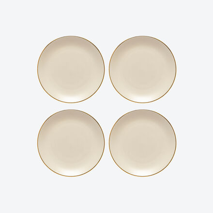 Salat- & Dessertteller Tiere natur Ø 21 cm 4 Stück