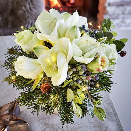 Lichterkette für Kränze mit Dioden, 1 x 115 cm