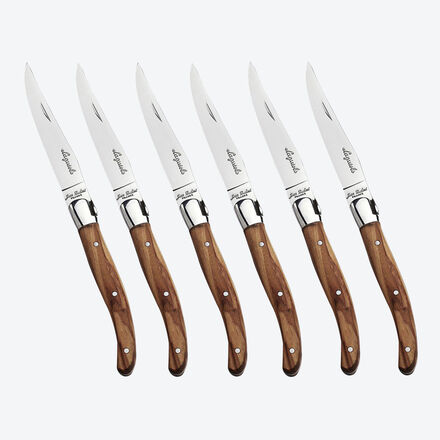 Steakmesser (mit Sägekante), 6 Stück