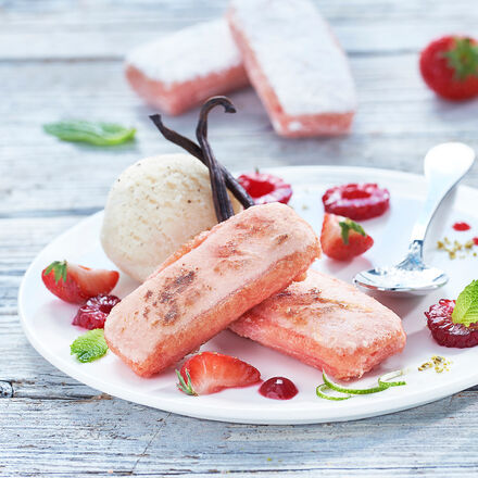 Produktbild f�r 'Arme Ritter mit Biskuits Roses de Reims'