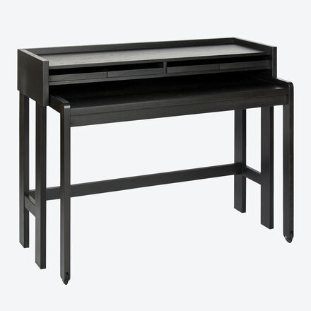 Produktbild fr 'Ausziehbarer Lambert Sekretr Modesto, platzsparend - 120/58-88/93 cm (B/T/H) '