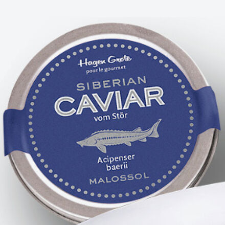 Produktbild f�r 'Baaikal-Kaviar vom sibirischen St�r (Acipenser Baerii) 30 g'