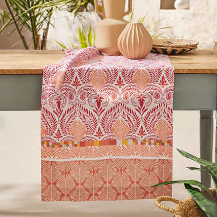 Produktbild fr 'Bassetti Tischlufer - Premium-Qualitt, 100 % Baumwolle, 50/150 cm, Braun oder Orange'