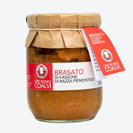 Produktbild fr 'Brasato - Rinderschmorbraten vom Piemonteser Fassone, 500 g'