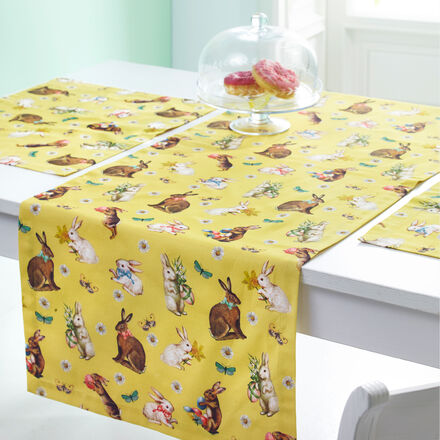 Produktbild fr 'Bunte Oster-Tischsets mit nostalgischen Frhlings-Sujets'