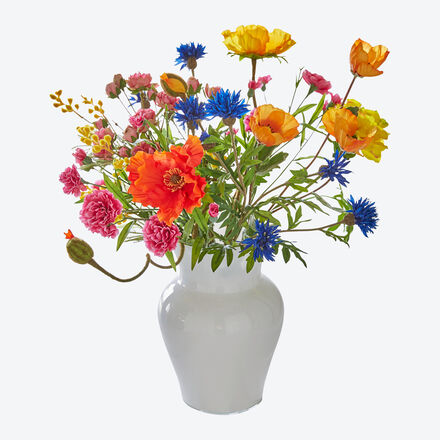 Produktbild fr 'Bunter Sommerstrau mit Klatschmohn'