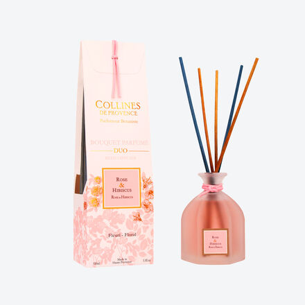 Produktbild f�r 'Collines de Provence Duft-Diffuser Rose & Hibiskus aus der Provence, 100 ml'