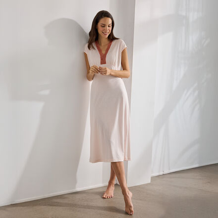 Produktbild f�r 'Damen-Nachthemd - Midi-L�nge, Gr��e 36-50'