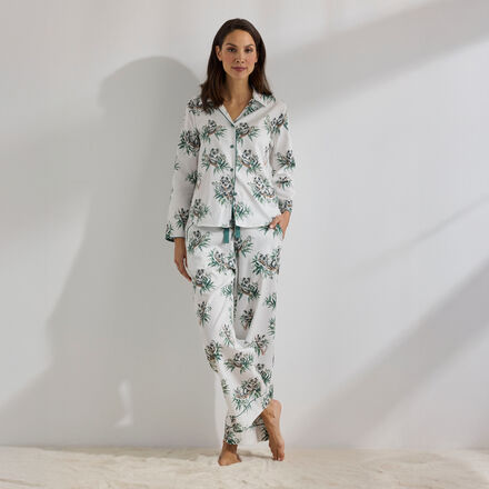 Produktbild f�r 'Damen-Pyjama mit Koalab�ren-Motiv - Gr��e 36-54'