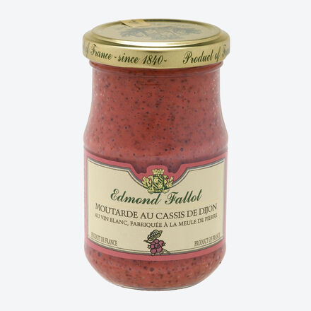 Produktbild fr 'Echter roter Cassis-Senf aus seltenen schwarzen Senfsamen'