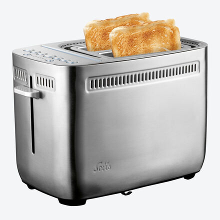 Produktbild fr 'Edelstahl-Toaster fr perfekte Toasts, Sandwiches und Bagels'