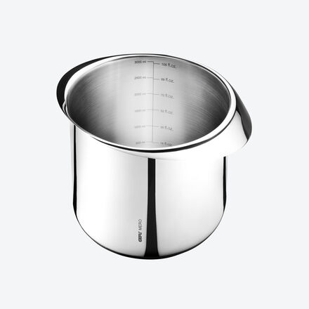 Produktbild f�r 'Edelstahlr�hrsch�ssel - rutschfester Silikonboden, 2 Gr��en'