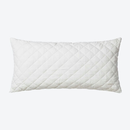 Produktbild fr 'Edles Stepp-Kopfkissen 40 x 80 oder 80 x 80 cm mit Baby-Alpaka-Wolle'