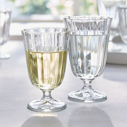 Produktbild fr 'Elegante Facetten-Wasserglser, robuste Qualitt fr den tglichen Gebrauch'