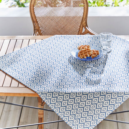 Produktbild fr 'Elegante Jacquard-Tischdecke im grafischen Stil'