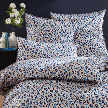 Produktbild f�r 'Elegante Leoparden-Bettw�sche, deutsche Atelierarbeit, 2 Gr��en'
