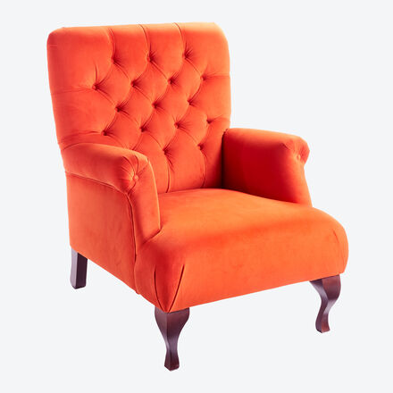 Produktbild fr 'Eleganter Lieblingssessel in zeitloser Chesterfield-Optik'