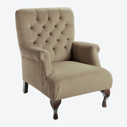 Produktbild fr 'Eleganter Lieblingssessel in zeitloser Chesterfield-Optik'