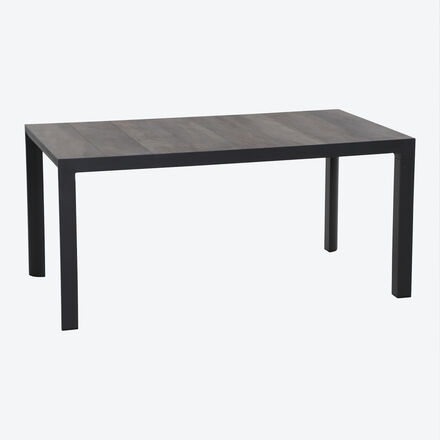 Produktbild fr 'Eleganter Terrassentisch mit wetterbestndiger Keramikplatte'