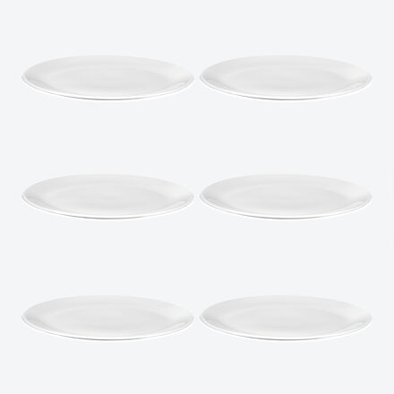 Produktbild fr 'Essteller: Zeitlos schnes Fine Bone China Geschirr in strahlendem Wei'